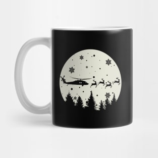 UH-60 Blackhawk Reindeer Mug